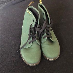 Green Dr Martens